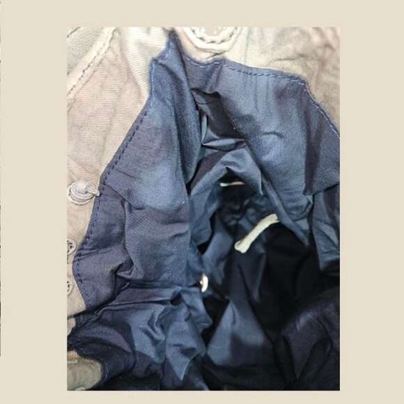 Lucky Brand Messenger Gray Italian Leather, handbag, shoulder, crossbody bag - Picture 10 of 14